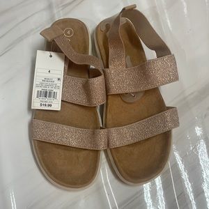 Rose Gold Cat & Jack sandals